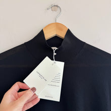 Load image into Gallery viewer, Lafayette 148 New York Wool Turtleneck Pullover Sweater Black XL NWT
