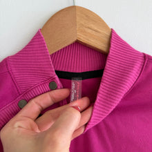Load image into Gallery viewer, Free People Think Fast Layer Long Sleeve Mock Neck Activewear Top Pink S
