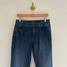 Load image into Gallery viewer, NYDJ Marilyn Straight High Rise Jeans Blue 10L
