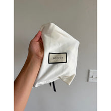 Load image into Gallery viewer, Gucci Stripe Designer Slip On Rubber Slide Sandals + Dustbags Ecru 6.5
