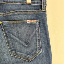 Load image into Gallery viewer, Hudson Krista Super Skinny Crop With Release Hem Jeans Blue 29
