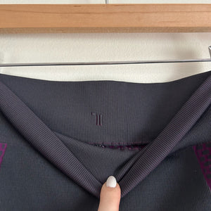 Lululemon About That Base High Rise Tight Black / Tender Violet 4