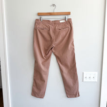 Load image into Gallery viewer, Ag Adriano Goldschmied The Caden Slim Side-Striped Trouser Pant Clay 28R
