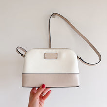 Load image into Gallery viewer, Kate Spade Bay Street Minimal Classic Chic Leather Crossbody Bag White
