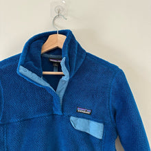 Load image into Gallery viewer, Patagonia Re-Tool Snap-T Fleece Pullover Jacket Blue S
