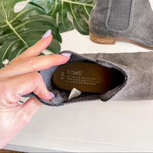 Load image into Gallery viewer, Toms Ella Suede Ankle Boots in Gray
