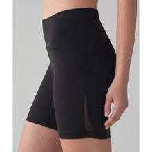 Load image into Gallery viewer, Lululemon Train Times Short 6" High Rise Activewear Bike Shorts Black 6
