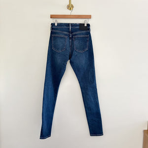 Levi's 721 Rare Capital E High Rise Skinny Jeans Blue 27