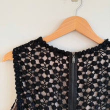 Load image into Gallery viewer, Elie Tahari Ophelia Lace Fit &amp; Flare Sleeveless Dress Black 10 NWT
