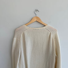Load image into Gallery viewer, Madewell Cozy Walker Merino Wool Cardigan Sweater Cream XS
