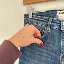 Load image into Gallery viewer, L'Agence Margot Skinny High Rise Jeans in Light Vintage 25
