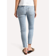Load image into Gallery viewer, AGOLDE Toni Mid Rise Denim Medium Wash Straight Jeans Blue 24
