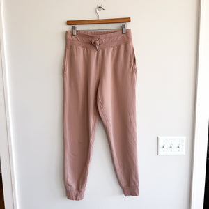 Athleta Balance High Rise Drawstring Waistband Pull On Jogger Pink S