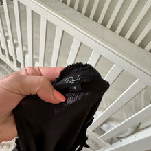 Load image into Gallery viewer, Rails Everly Long Sleeve Tiered V-Neck Mini Dress Black S
