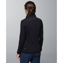 Load image into Gallery viewer, Lululemon Forthright 1/2 Zip Long Sleeve Running Activewear Pullover Black 8 NWT
