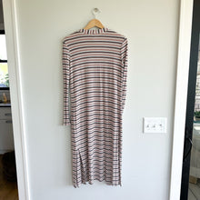 Load image into Gallery viewer, Evereve Peyton Jensen Jenny Striped Duster Cardigan S
