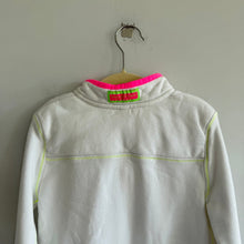 Load image into Gallery viewer, Vineyard Vines The Shep Neon Pop 1/4 Zip Knit Casual Shirt White S (7-8)
