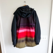 Load image into Gallery viewer, Volcom Leda Gore-Tex Colorblock Zip Up Hooded Winter Jacket Black Red L
