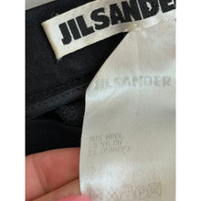 Load image into Gallery viewer, Jil Sander Vintage Wool Blend High Rise Wide Leg Trouser Pant Black 42
