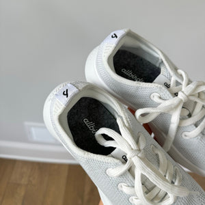 Allbirds Tree Runner Go Low Top Lace Up Round Toe Sneakers White 7