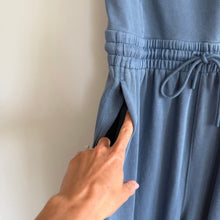 Load image into Gallery viewer, FP Movement Free People Inbound Onesie Jumpsuit Skyline/Misty Blue L
