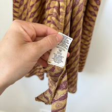 Load image into Gallery viewer, Free People Good 4 U Tribal-Inspired Print Midi Wrap Skirt Brown 4
