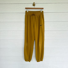 Load image into Gallery viewer, Nike Cotton Fleece Drawstring Waist Jogger Sweatpants Yellow
