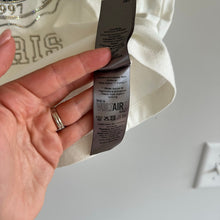 Load image into Gallery viewer, Zadig &amp; Voltaire University Paris Sequin Short Sleeve Graphic Tee White L
