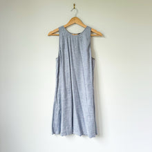 Load image into Gallery viewer, Theory Adlerdale Linen Blend Sleeveless Mini Dress in Tierra Wash 6
