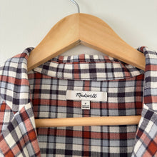 Load image into Gallery viewer, Madewell Hayden Popover Short Sleeve Top in Burling Plaid S
