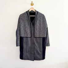 Load image into Gallery viewer, Lululemon Cocoon Car Coat in Black / Coco Pique Black / Shine Dot Black
