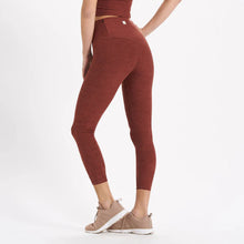 Load image into Gallery viewer, Vuori Elavation Pull On High Rise Cropped Activewear Leggings Red XS
