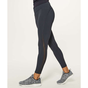 Lululemon Train Times 7/8 25" Legging Pant Melanite Grey 4