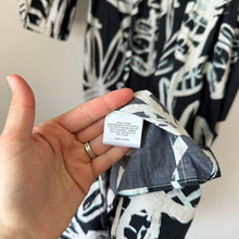Load image into Gallery viewer, Kerri Rosenthal Harbor Sing Sing Midi Dress Black/White M
