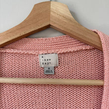 Load image into Gallery viewer, A New Day Button-Front Long Sleeve Knit Cardigan Sweater Pink S
