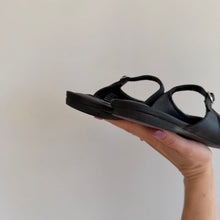 Load image into Gallery viewer, Steve Madden Gisele Mary Jane Mule Leather Upper Slide Clog Shoes Black 9.5
