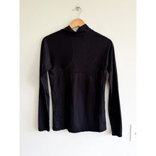 Load image into Gallery viewer, Lululemon Nulux Half-Zip Golf Long-Sleeve Shirt Black 4
