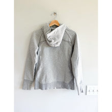 Load image into Gallery viewer, Lululemon Scuba Classic Cotton Fleece Zip Up Striped Hoodie Jacket Gray
