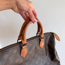 Load image into Gallery viewer, Louis Vuitton Speedy Bandoulière 35 Monogram Leather Top Handle Handbag Brown
