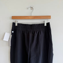 Load image into Gallery viewer, Zella Drawstring Waist High Rise Activewear Jogger Black S NWT
