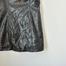 Load image into Gallery viewer, Princess Polly Hailey Strapless Faux Leather Lined Mini Dress Black 12 NWT
