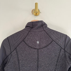 Lululemon Rebel Runner Zip Up Slim Fit Activewear Jacket Black 4