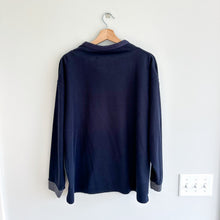 Load image into Gallery viewer, Vintage Christopher &amp; Banks Pullover Sweatshirt Navy Blue L
