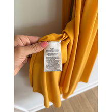 Load image into Gallery viewer, BCBGMAXAZRIA Sleeveless Handkerchief Hem V-Neck Mini Dress Yellow XS
