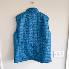 Load image into Gallery viewer, Patagonia Men's Nano Puff Center Front Full Zip Vest Balkan Blue XXL
