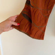 Load image into Gallery viewer, Vintage Japanese Vermilion Silk Fukuro Obi Sash
