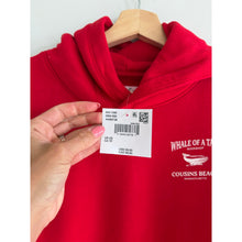 Load image into Gallery viewer, American Eagle The Summer I Turned Pretty Graphic Print Hoodie Red XS NWT
