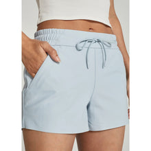 Load image into Gallery viewer, 7 Diamonds Infinity Drawstring Waist Shorts Ice Blue L NWT

