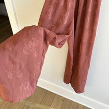 Load image into Gallery viewer, Current Air x Anthropologie Castille Wide Leg Jacquard Floral Jumpsuit Pink XS
