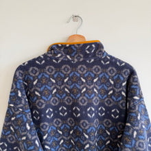 Load image into Gallery viewer, Patagonia Rare Synchilla Snap-T Geometric Pullover Tundra Cluster Blue XXL
